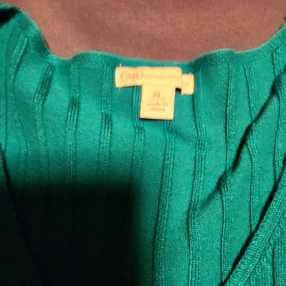 Teal lightweight sweater - Picture 3 of 3